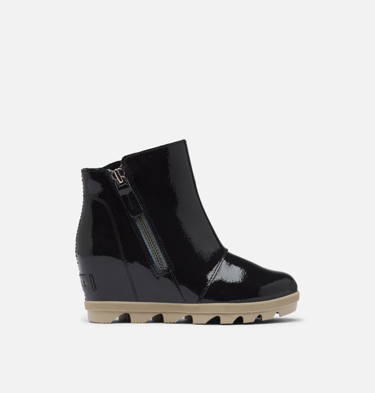 Sorel joan of hot sale arctic black wedge